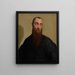 Portret brodatego mężczyzny - Jacopo Bassano — oprawiony obraz na ścianie
