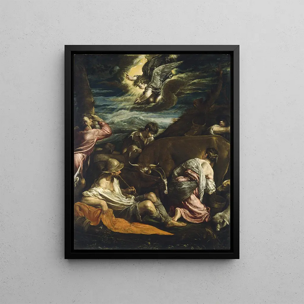 Jacopo Bassano - The Annunciation to the Shepherds.webp