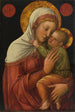 Matka Boska z Dzieciątkiem - Jacopo Bellini — widok dzieła