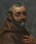 Autoportret w mnisiu - Jacopo Palma starszy — widok dzieła