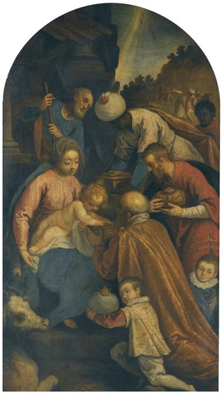 Jacopo Palma il Giovane - Adoration Of The Magi.webp