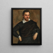 Portret szlachcica - Jacopo Palma młodszy — oprawiony obraz na ścianie