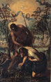 Chrzest Chrystusa - Jacopo Tintoretto — widok dzieła
