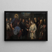 Le Christ et la femme adultère - Jacopo Tintoretto — oprawiony obraz na ścianie