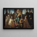 Le Doge Alvise Mocenigo et sa famille devant la Vierge à l'Enfant - Jacopo Tintoretto — oprawiony obraz na ścianie