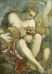 Muza z lutnią - Jacopo Tintoretto — widok dzieła