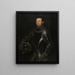 Portret młodego brodatego mężczyzny - Jacopo Tintoretto — oprawiony obraz na ścianie