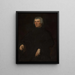 Portret mężczyzny (konflikt o przypadek) - Jacopo Tintoretto — oprawiony obraz na ścianie