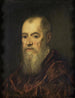 Portret mężczyzny w czerwonym płaszczu - Jacopo Tintoretto — widok dzieła