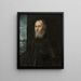 Portret weneckiego admirała - Jacopo Tintoretto — oprawiony obraz na ścianie