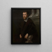 portretowy humanisty Giovanni Paolo Cornaro - Jacopo Tintoretto — oprawiony obraz na ścianie