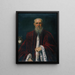 Portret prokuratora Alessandro Gritti - Jacopo Tintoretto — oprawiony obraz na ścianie