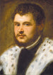 Młody mężczyzna z brodą - Jacopo Tintoretto — widok dzieła