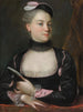 Portret francuskiej aktorki - Jacques-Charles Allais — widok dzieła