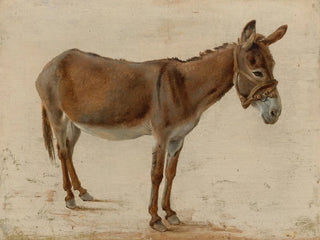 JacquesLaurent Agasse - A Donkey.webp