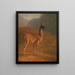 Guanaco - Jacques-Laurent Agasse — oprawiony obraz na ścianie