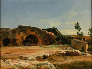 Grota Nymphs w Syrakuzach - Jacques-Raymond Brascassat — widok dzieła