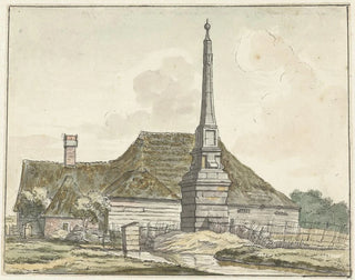 Jacques Kuyper - De mijlpaal of banpaal bij Halfweg.webp