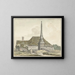 Jacques Kuyper - De mijlpaal of banpaal bij Halfweg.webp