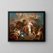 Apollon i Diana atakujący dzieci Niobe - Jacques Louis David — oprawiony obraz na ścianie