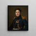 hrabiego Henri Amédée Mercure De Turenne D'Aynac - Jacques Louis David — oprawiony obraz na ścianie