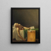 Marat zamordowany - Jacques Louis David — oprawiony obraz na ścianie