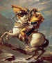 Napoléon przechodzący przez Alpy - Jacques Louis David — widok dzieła