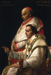 Portret papieża Piusa VII i kardynała Caprary - Jacques Louis David — widok dzieła