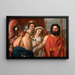 Gniew Achillesa - Jacques Louis David — oprawiony obraz na ścianie