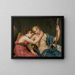 Le départ de Télémaque et d'Eucharis - Jacques Louis David — oprawiony obraz na ścianie
