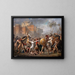 L'Intervention des Sabines - Jacques Louis David — oprawiony obraz na ścianie