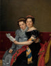 Sióstr Zénaïde i Charlotte Bonaparte - Jacques Louis David — widok dzieła