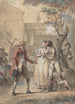 Le baiser rendu - Jacques Louis François Touzé — widok dzieła