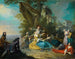 Scena towarzyska - Jacques Sébastien Leclerc — widok dzieła
