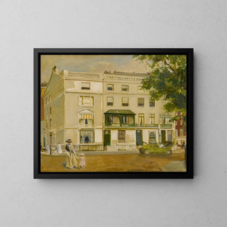 Place Cadogan, Belgravia, Londyn - Jacques-Émile Blanche — oprawiony obraz na ścianie