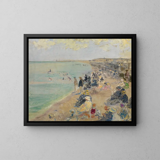 Dieppe - Jacques-Émile Blanche — oprawiony obraz na ścianie