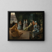 wnętrza w Londynie - Jacques-Émile Blanche — oprawiony obraz na ścianie