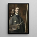 Autoportret z Raphaelem de Ochoa - Jacques-Émile Blanche — oprawiony obraz na ścianie