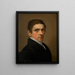 Friedrich Gauermann Artysta - Jakob Gauermann — oprawiony obraz na ścianie