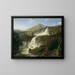 La grande cascade de Tivoli près de Rome - Jakob Philipp Hackert — oprawiony obraz na ścianie