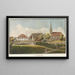 Graffenried - Jakob Samuel Weibel — oprawiony obraz na ścianie