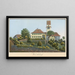 Village - Jakob Samuel Weibel — oprawiony obraz na ścianie