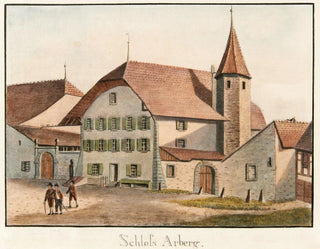 Château d'Arberg - Jakob Samuel Weibel — widok dzieła