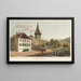 Steffisburg - Jakob Samuel Weibel — oprawiony obraz na ścianie
