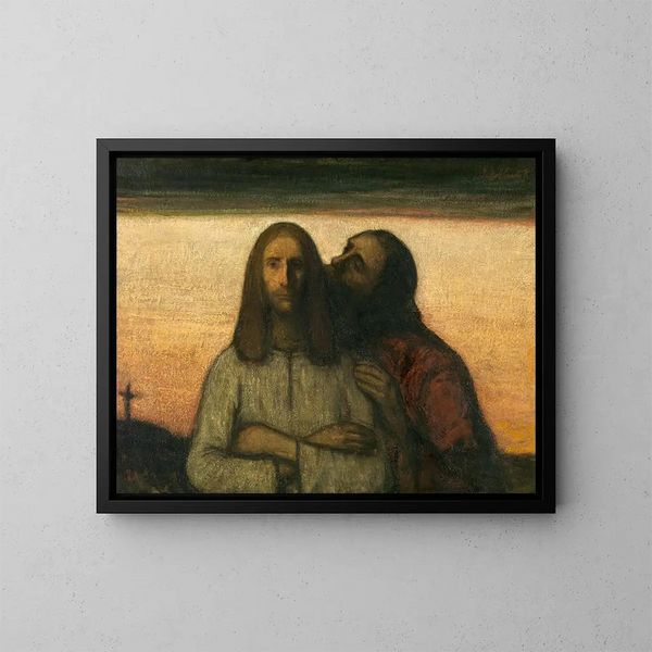 Le Baiser de Judas - Jakob Smits — oprawiony obraz na ścianie