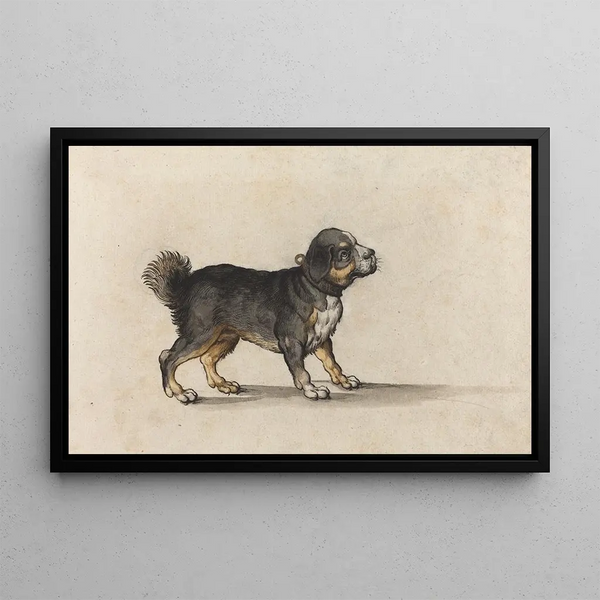 Jakob Walther - A Mastiff with a GoldTooled Collar.webp