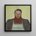James Vibert rzeźbiarz - Ferdinand Hodler — oprawiony obraz na ścianie