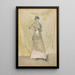 Jedna nuta na zielono - James Abbott McNeill Whistler — oprawiony obraz na ścianie