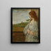 Biała nuta - James Abbott McNeill Whistler — oprawiony obraz na ścianie