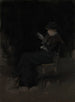 Arrangement dans Black Girl Reading - James Abbott McNeill Whistler — widok dzieła